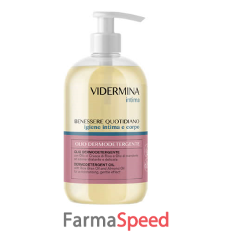 vidermina intima olio detergente corpo e intimo 500 ml