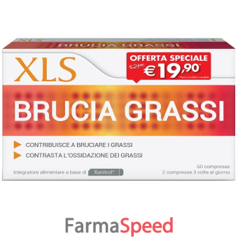 xls brucia grassi 60 compresse 