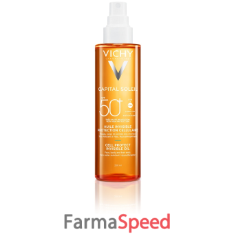 vichy protect soleil cell protect olio invisibile 200 ml