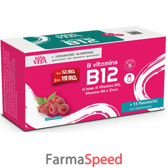 sanavita b vitamins b12 15 flaconcini