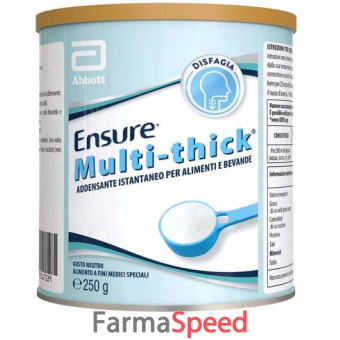 ensure multi thick addensante istantaneo barattolo 250 g