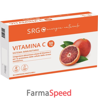 srg vitamina c 500 mg 20 compresse