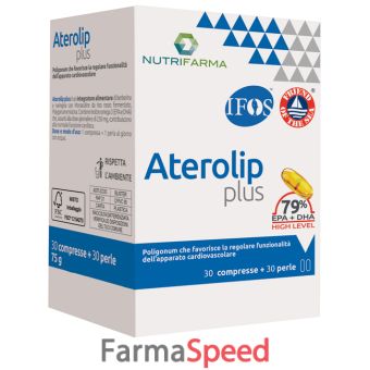 aterolip plus 79% 30 compresse + 30 perle