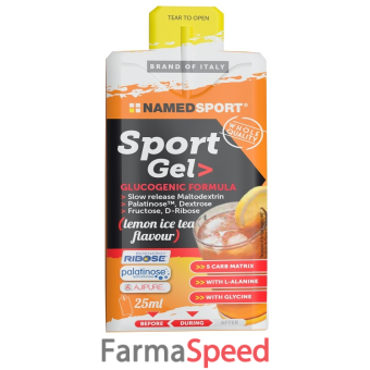 sport gel lemon ice tea 25 ml