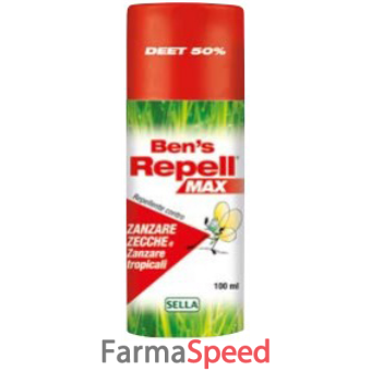 ben's repellente biocida 50% 100 ml