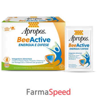 apropos beeactive energia e difese 12 bustine