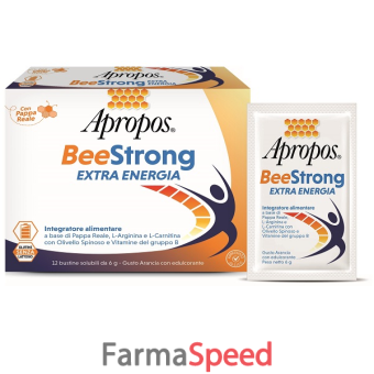 apropos beestrong extra energia 12 bustine