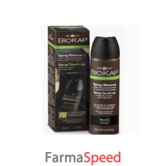 bios line biokap nutricolor spray ritocco nero 75 ml