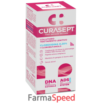 curasept collutorio ads dna trattamento lenitivo 200 ml