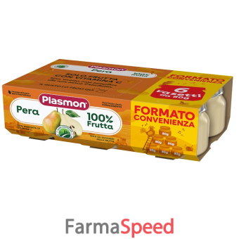 plasmon omogeneizzato pera 6x80 g