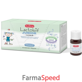 lactobif junior 10 flaconcini da 10 ml