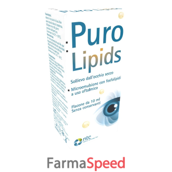 puro lipids microemulsione oftalmica 10 ml