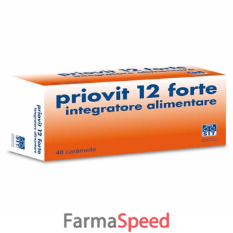 priovit 12 forte 40 caramelle