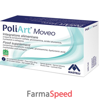 poliart moveo 20 compresse divisibili 