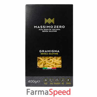 massimo zero gramigna senza glutine 400 g