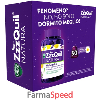 vicks zzzquil natura bipacco 30 pastiglie + 60 pastiglie