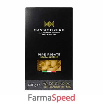 massimo zero pipe rigate senza glutine 400 g