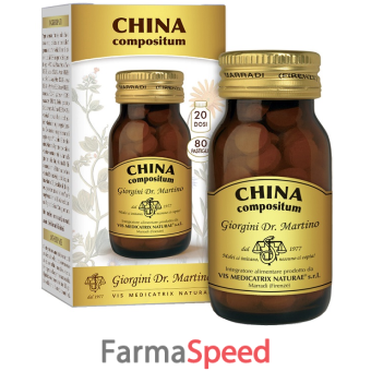 china compositum 80 pastiglie