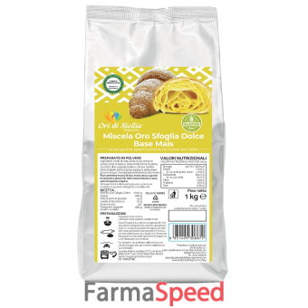 ori di sicilia mix oro sfoglia dolce base mais 1 kg