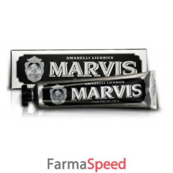 marvis dentifricio amarelli licorice mint 85 ml