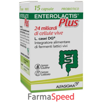 enterolactis plus 15 capsule 24 miliardi di cellule vive