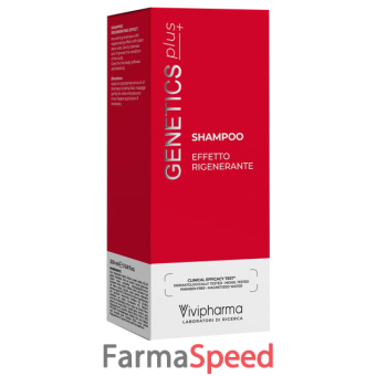 genetics plus effetto rigenerante shampoo 200 ml