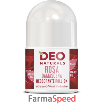 deonaturals roll on rosa 50 ml