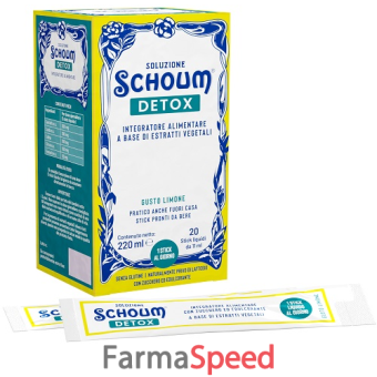 soluzione schoum detox 20 stick