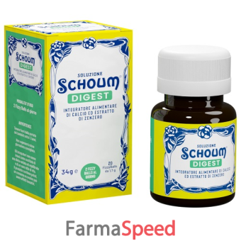 soluzione schoum digest 20 caramelle