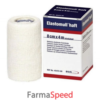 benda elastica autoadesiva elastomull haft compressione forte 8x400 cm