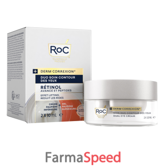 roc derm correxion dual eye cream 20 ml