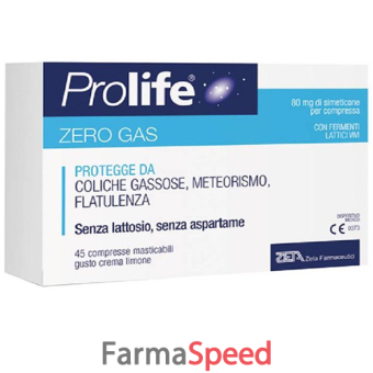 prolife zerogas 45 compresse