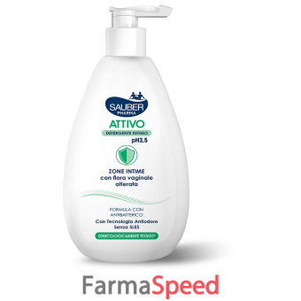 sauber detergente intimo attivo 500 ml