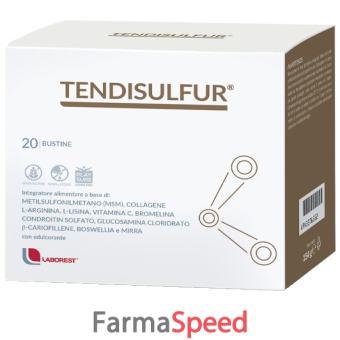 tendisulfur 20 bustine