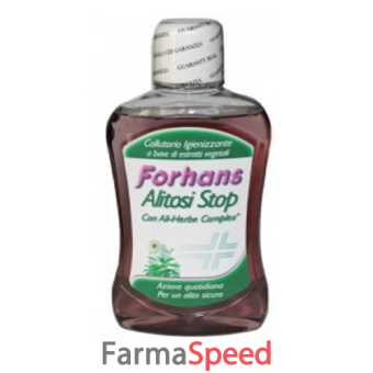 forhans alitosi stop collutorio 500 ml