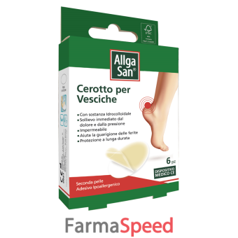 cerotto vesciche allgasan 6 pezzi