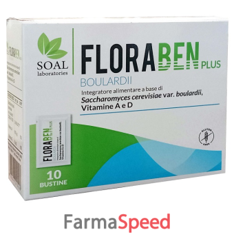 floraben plus boulardii 10 bustine