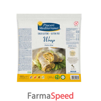 piaceri mediterranei piadina wrap 180 g