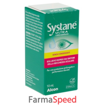 systane ultra collirio lubrificante senza conservanti 10 ml