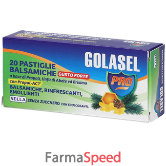 golasel pro 20 pastiglie balsamiche forti