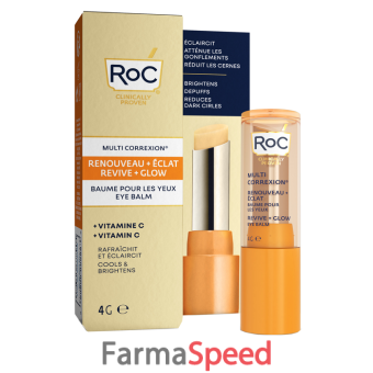 roc multi correxion revive + glow eye stick 4 g