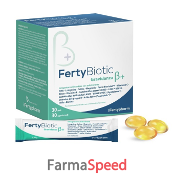 fertybiotic gravidanza beta+ 30 stick + 30 capsule