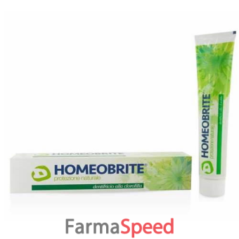 homeobrite dentifricio alla clorofilla 75 ml