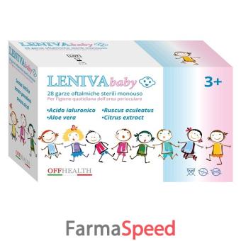 leniva baby garze oftalmiche 28 pezzi