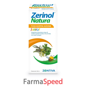 zerinol natura tuss doppia azione junior sciroppo 150 ml