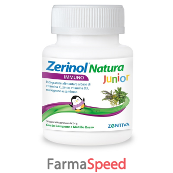 zerinol natura immuno junior 30 caramelle gommose