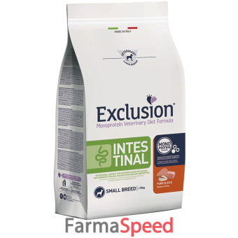 exclusion monoprotein veterinary diet formula intestinal pork and rice small 2 kg