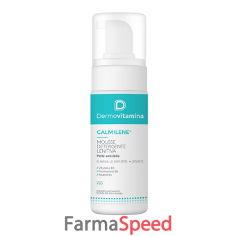 dermovitamina calmilene mousse detergente viso 150 ml