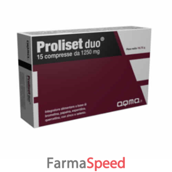 proliset duo 15 compresse