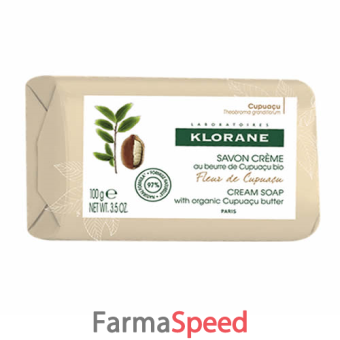 klorane crema sapone fiore di cupuacu 100 g